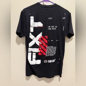 FIXT Men’s Small T-Shirt New Noise Black Tee
